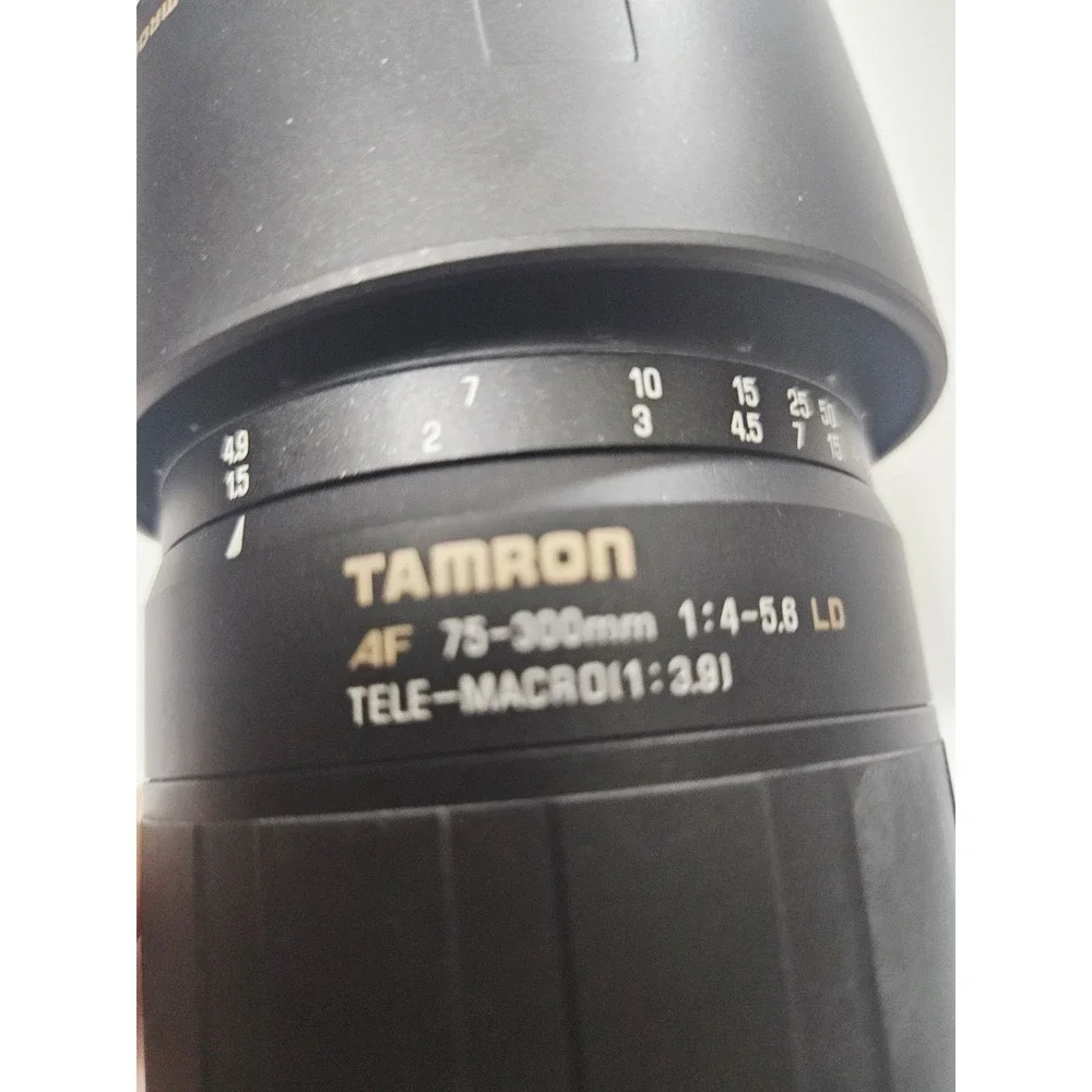 Tamron AF 75-300mm LD Macro Black Camera Lens